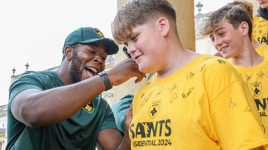 Northampton Saints Community residential camps at Stowe School.