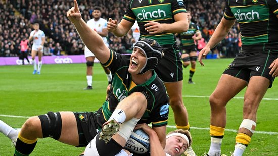 Alex Coles of Northampton Saints