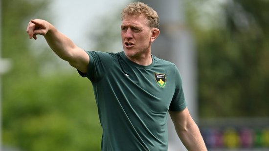 Sam Vesty of Northampton Saints.