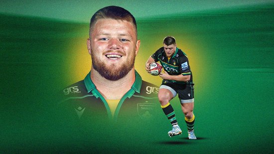 Luke Green signs a contract extension with Northampton Saints