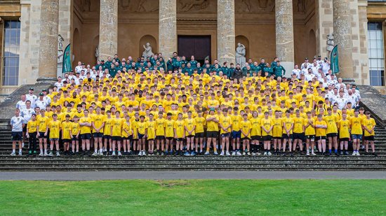 Northampton Saints Community residential camps at Stowe School.