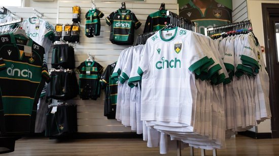 The Saints Store at cinch Stadium at Franklin’s Gardens