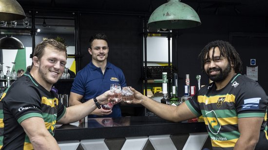 Warner’s Distillery have become one of Northampton Saints' Partners
