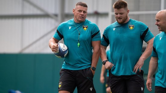 Lee Radford of Northampton Saints