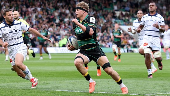 Henry Pollock of Northampton Saints