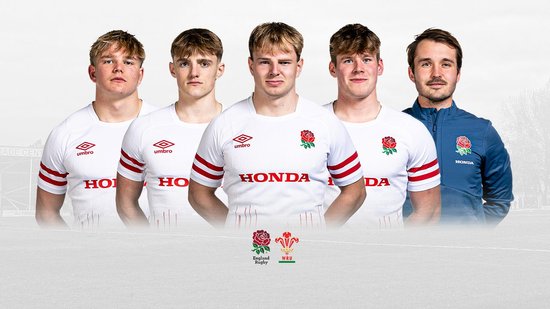 Four young Saints feature for England Under-18s this Sunday.