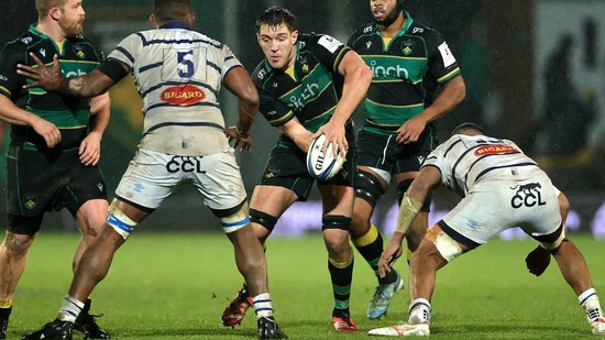 Tom Lockett of Northampton Saints.