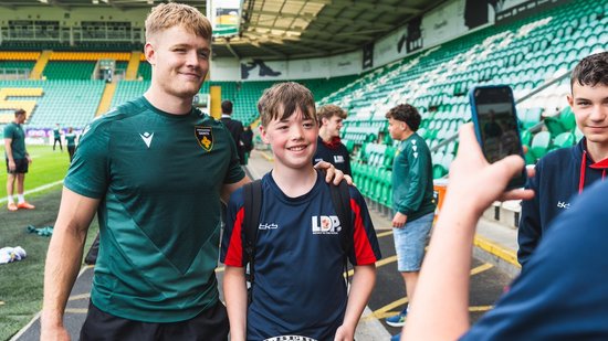 The LDP group visited Saints at cinch Stadium at Franklin’s Gardens