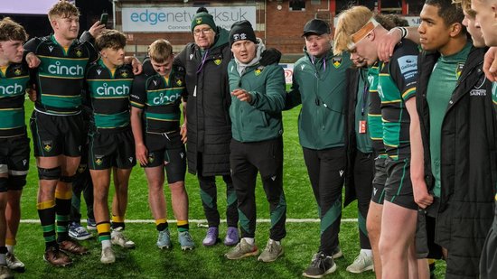 Northampton Saints Academy Coach Charlie Reed