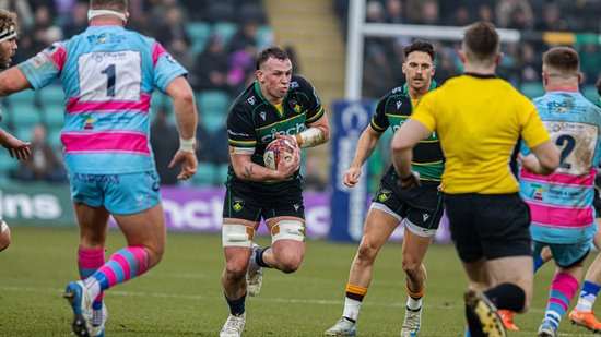 Fyn Brown of Northampton Saints