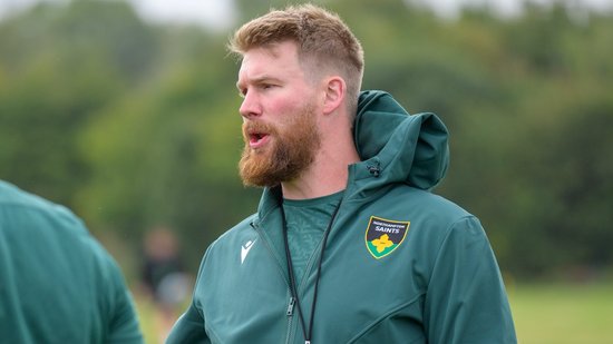 Northampton Saints’ coach James Craig