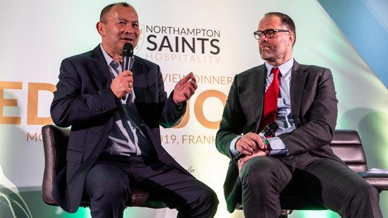 Eddie Jones will be the guest of honour at Franklin’s Gardens
