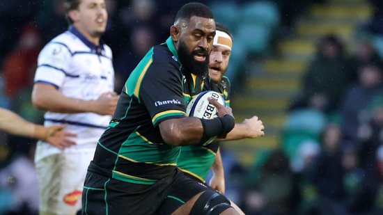 Temo Mayanavanua of Northampton Saints