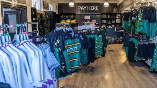 The Saints Store at cinch Stadium at Franklin’s Gardens