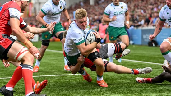Tom Pearson of Northampton Saints