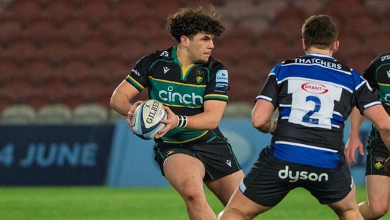 Aiden Reid of Northampton Saints
