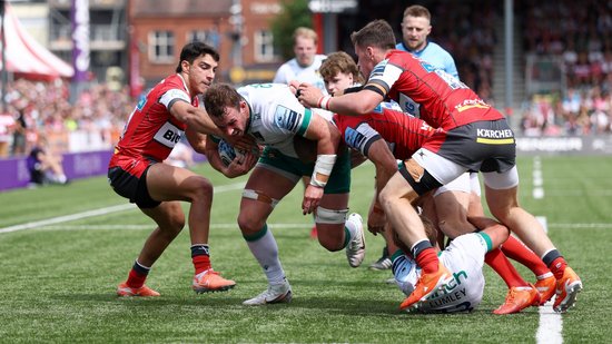Fyn Brown of Northampton Saints