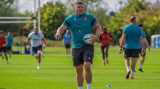 Lee Radford of Northampton Saints