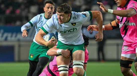 Tom Lockett of Northampton Saints