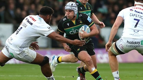 Curtis Langdon of Northampton Saints