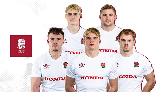 Toby Cousins, George Makepeace-Cubitt, Archie McParland, Henry Pollock and Craig Wright have all been named in England’s Under-20s squad for their trip to Georgia.