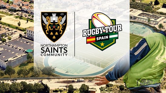 Northampton Saints has team up with RugbyToursSpain for a new camp in February 2024