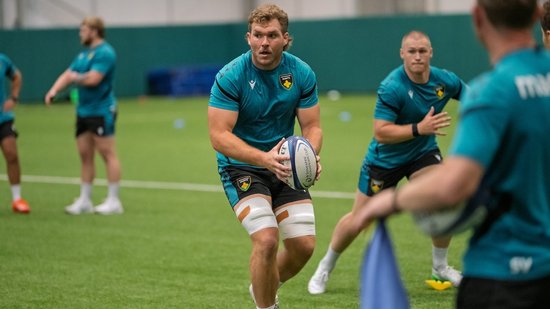 Angus Scott-Young of Northampton Saints