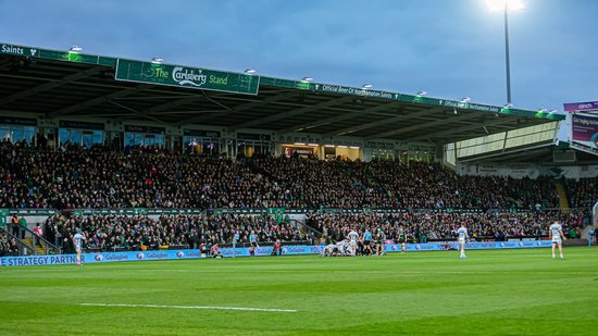 cinch Stadium at Franklin's Gardens is home to Northampton Saints