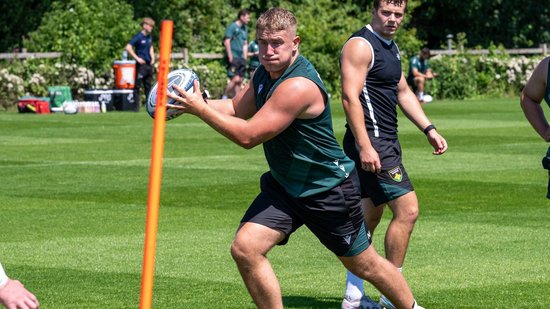 Nathan Langdon of Northampton Saints