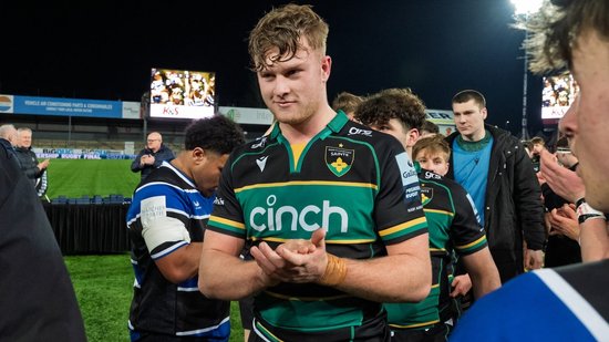 Jack Lawrence of Northampton Saints Under-18s.