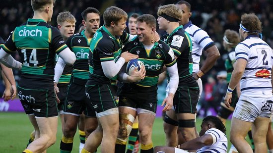 Fraser Dingwall of Northampton Saints
