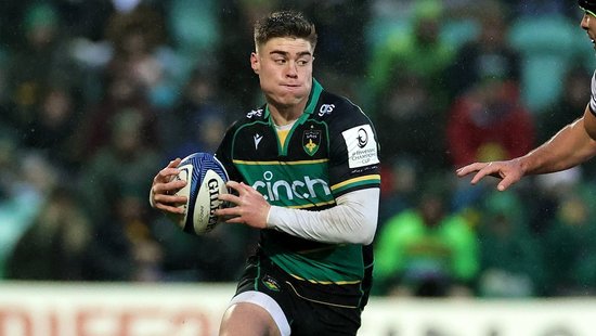 Tommy Freeman of Northampton Saints