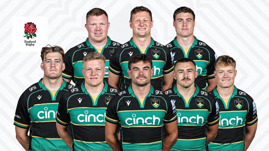 Eight Saints named in England squad for training camp