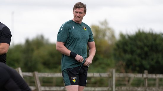 Gavin Thornbury of Northampton Saints