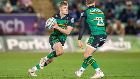 Fin Smith of Northampton Saints