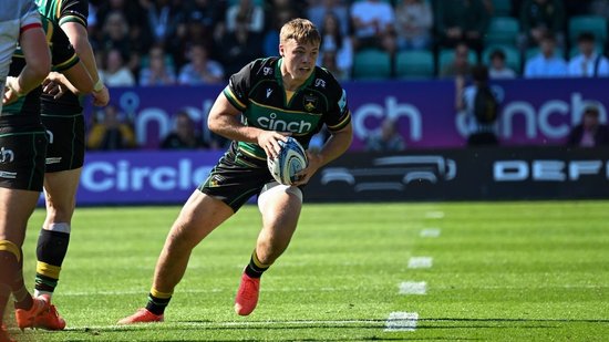 Tom Litchfield of Northampton Saints.