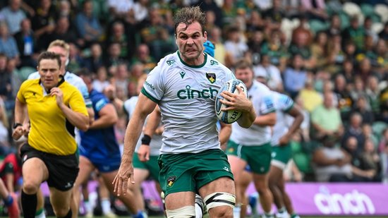 Josh Kemeny of Northampton Saints