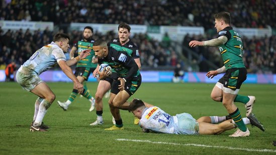 Courtnall Skosan of Northampton Saints