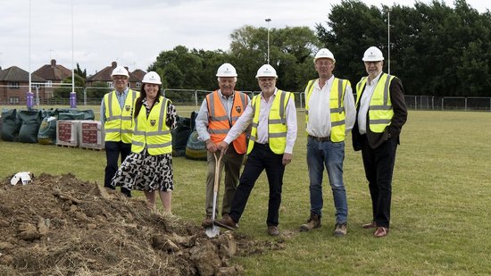 Warwick Burt have begun construction of Northampton Saints’ training centre