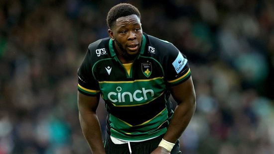 Emmanuel Iyogun of Northampton Saints