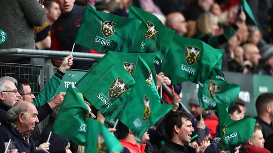 Northampton Saints supporters