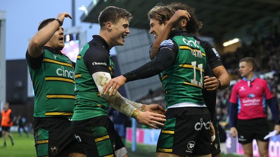 James Ramm of Northampton Saints