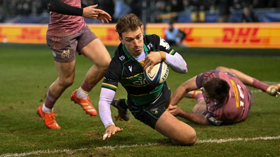 James Ramm of Northampton Saints