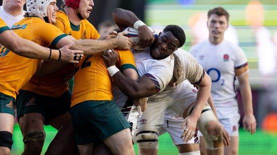 Emmanuel Iyogun of Northampton Saints