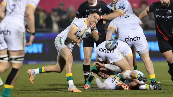 Tom James of Northampton Saints