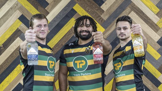 Warner’s Distillery have become one of Northampton Saints' Partners