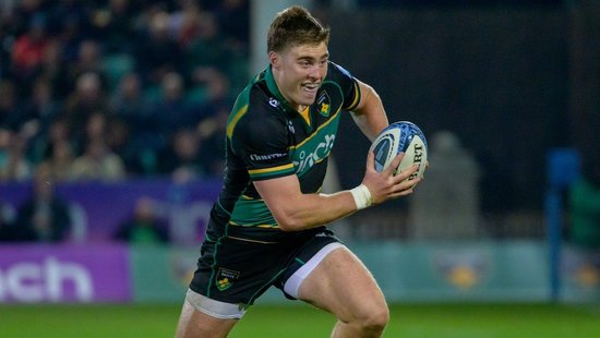 Tommy Freeman of Northampton Saints