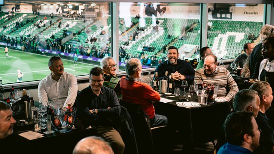 Matchday in the Michael Jones Jeweller Champions Suite is the ultimate backdrop.