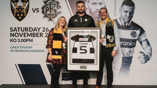 The Barbarians luncheon at Franklin’s Gardens