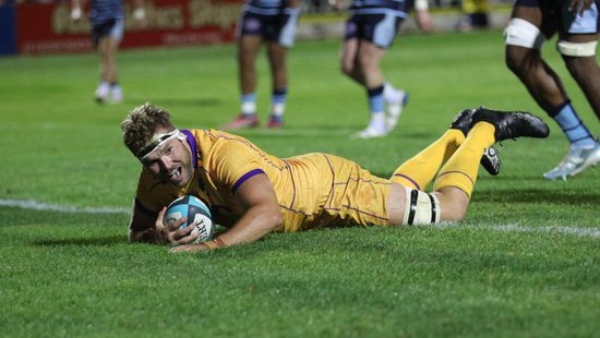 Angus Scott-Young of Northampton Saints